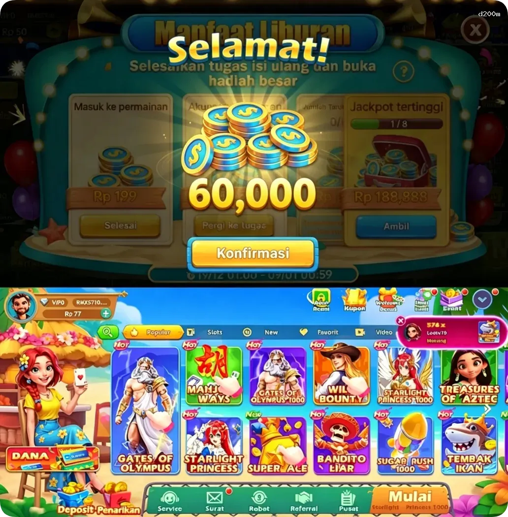 d200m Masuk - d200m Resmi